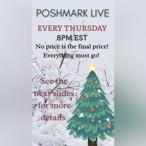 Go Live Every Thursday at 8pm EST!!